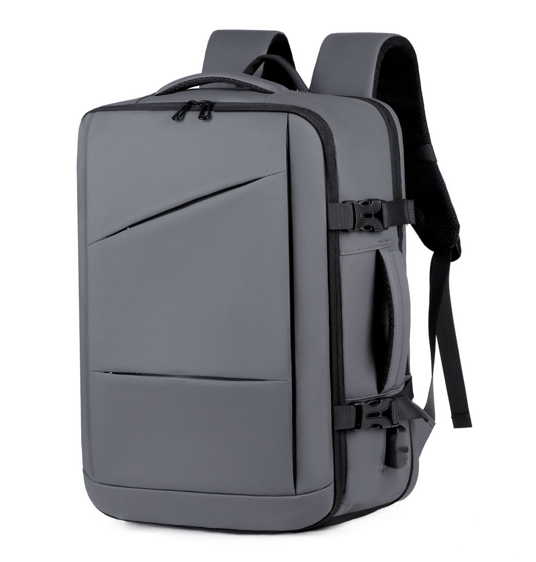 Mujeres de viaje de negocios transfronterizos, mochila de gran capacidad, almacenamiento de zapatos independiente, equipaje, mochila de viaje corto