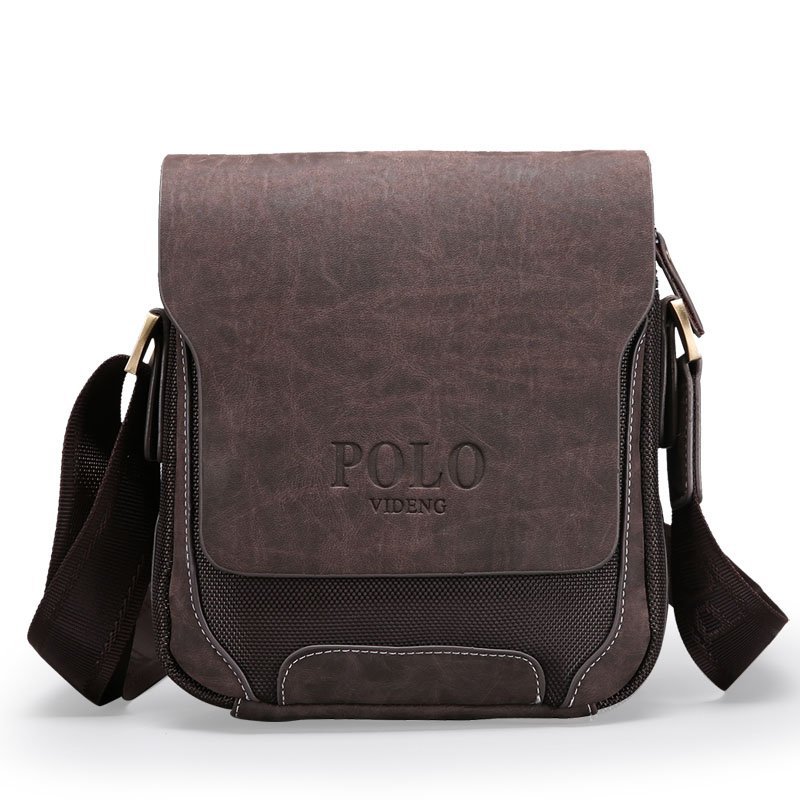 商务男包2020新款复古单肩包牛仔休闲包磨砂皮包斜跨手提包