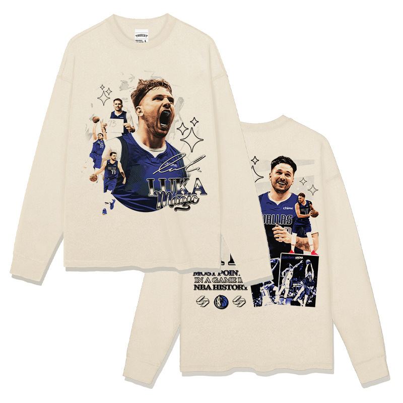 Manga larga de albaricoque