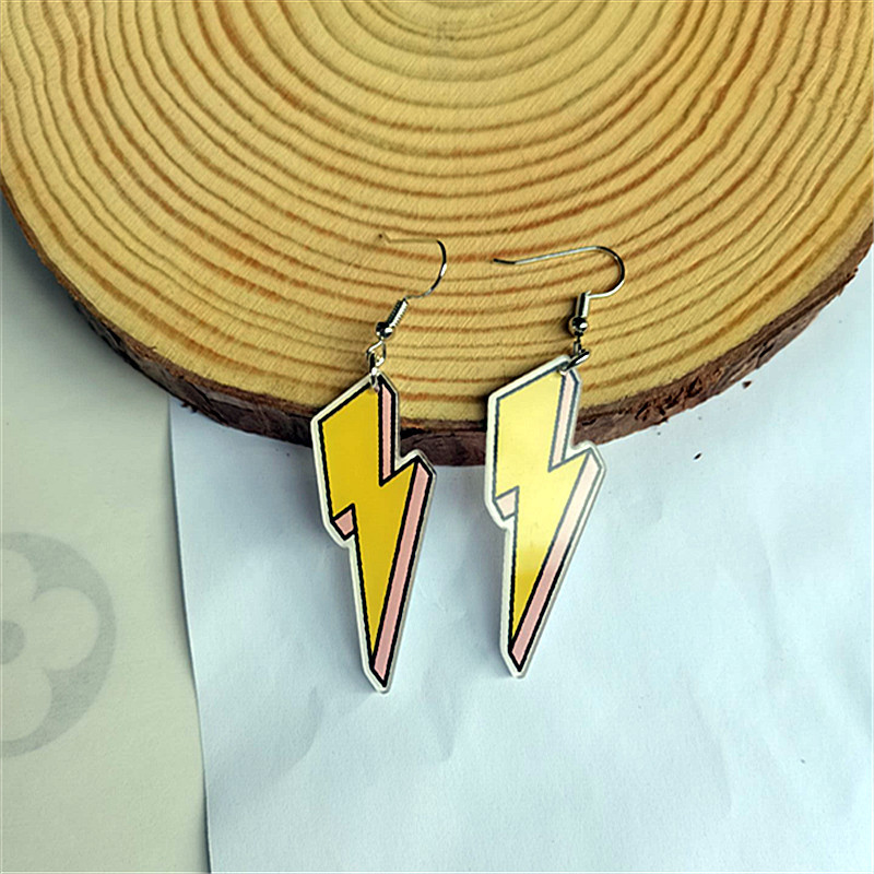 Acrylic Material 1 Pair Fashion Cartoon Arylic Drop Earrings