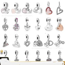 潘家多拉S925纯银 蛇骨手链串珠吊坠经典系列珠子热销散珠diy饰品