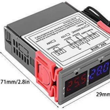 Highly precise thermometer, controller, thermostat, switch key, temperature control