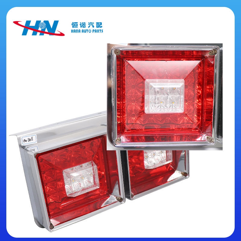 Suministro camión trasero luz trasera camión japonés con LED luz trasera brillante luz trasera universal japonés