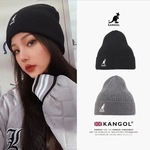 kangol袋鼠帽子男女秋冬保暖针织帽冷帽男女冬款kangol毛线帽