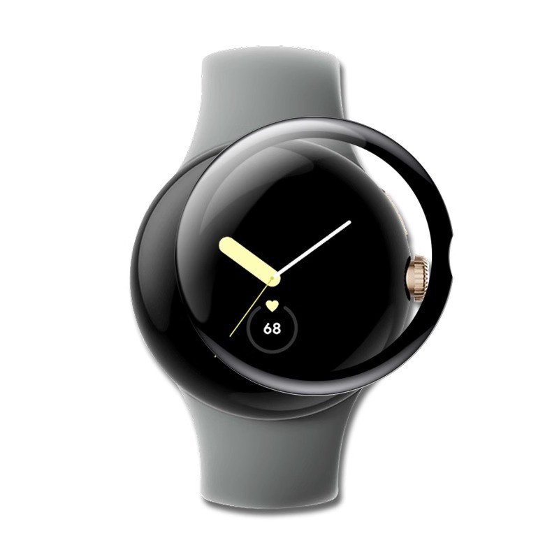 Adecuado para Google Pixel Watch2 reloj película de cerámica cubierta de pantalla completa PMMA material no bloquea la ventana