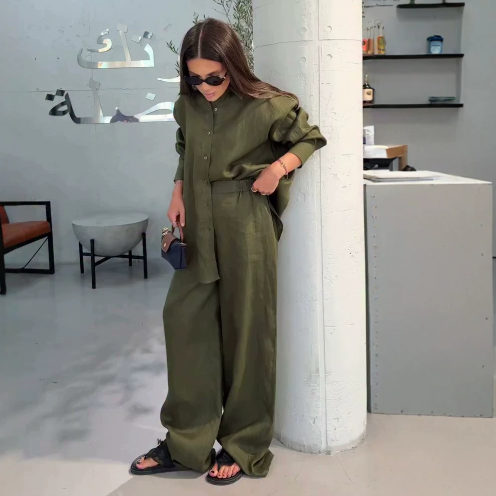 summer solid shirt for leisure