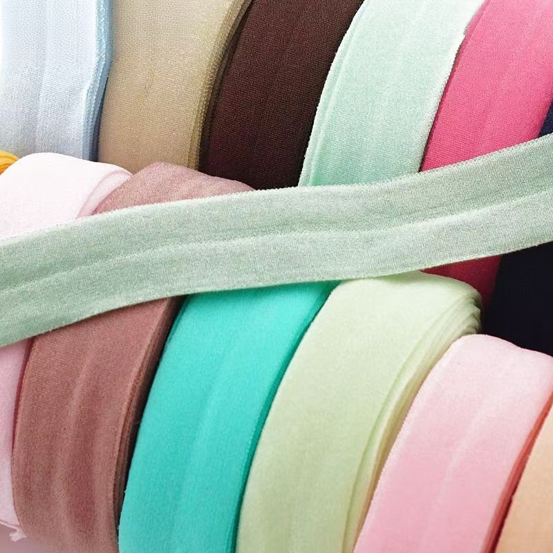 弹力包边条布料辅料衣服滚边条宝宝织带内裤服装松紧带对折布带子