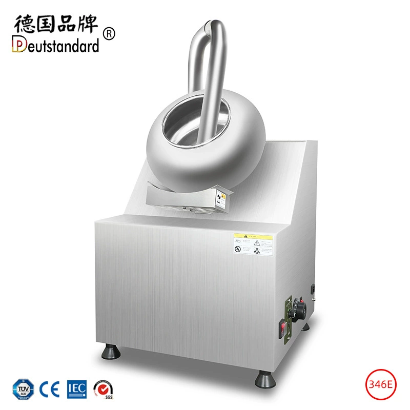 Шоколадная сахарная машина для смешивания конфет небольшая полировальная машина для автоматической окраски Фен для шоколадной обертки