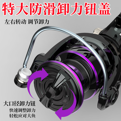 Chi-blade all-metal fishing wheel spinning wheel fishing reel fishing reel sea rod wheel anchor fishing wheel long-range casting wheel fishing wheel wholesale