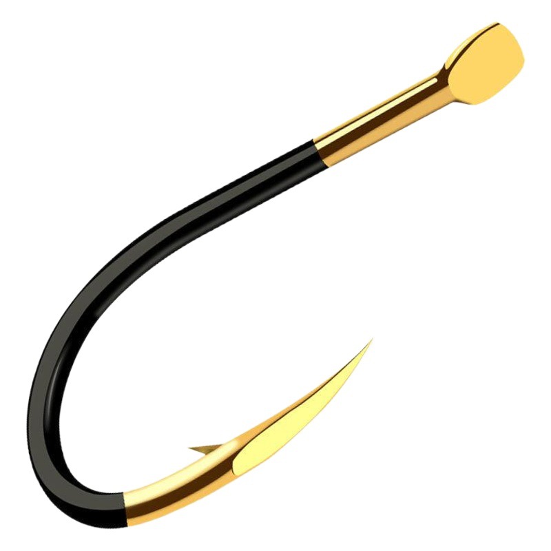Imported tungsten steel titanium alloy fishhook bulk genuine goods isini new Guandong Yidou barbed new modified hook