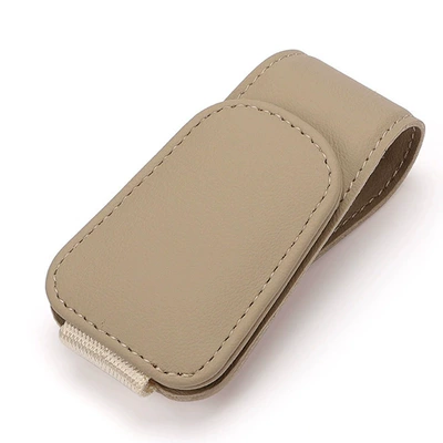 Car Glasses Clip/Bill Clip Multifunctional Car Sun Visor - beige