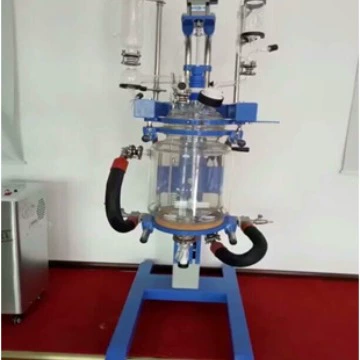 Henan Consolidation Yuhua Instrument Source Производитель 150L Однослойный стеклянный реактор Интеллектуальный ЧПУ