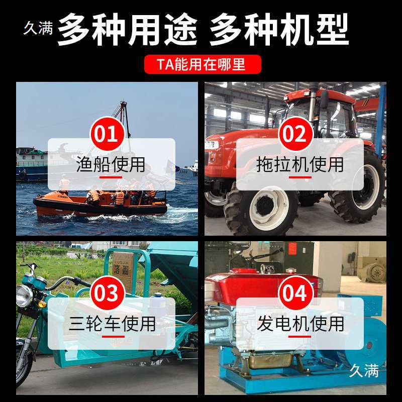 Changzhou Diesel Engine 175 176180 190Z12 Single-Cylinder Water-Cooled Diesel Engine 6-8 Horsepower