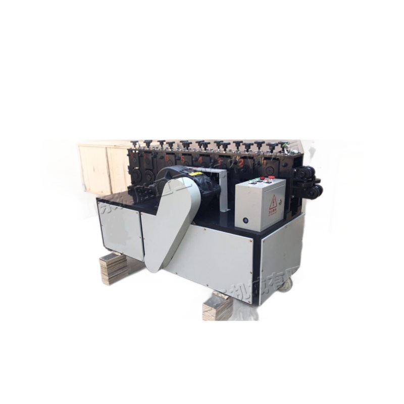 enderezador de tubería cuadrada de construcción máquina de enderezador de andamios viejos totalmente automático equipo móvil de mantenimiento de tuberías de construcción