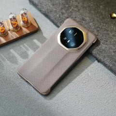 適用華為Mate70RS凱夫拉紋無枠携帯ケース新型70RS卓越マスター高級感日没紅炭素繊維紋保護カバーmt70rsビジネス男女肌感ケース