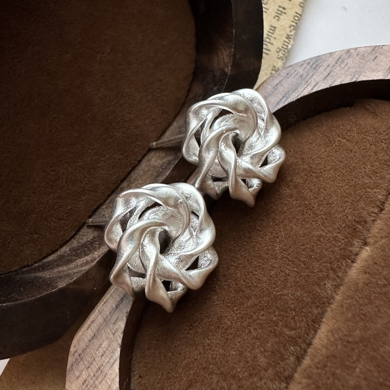 small design matte Korean retro earrings