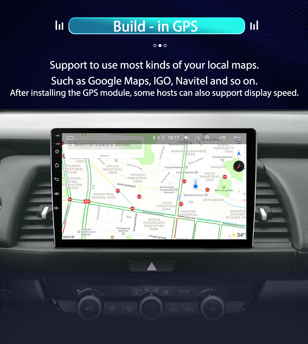 Suitable for 2005-2009 Land Rover Discovery Android car navigation system, versatile modification of the central control DVD audio panel frame