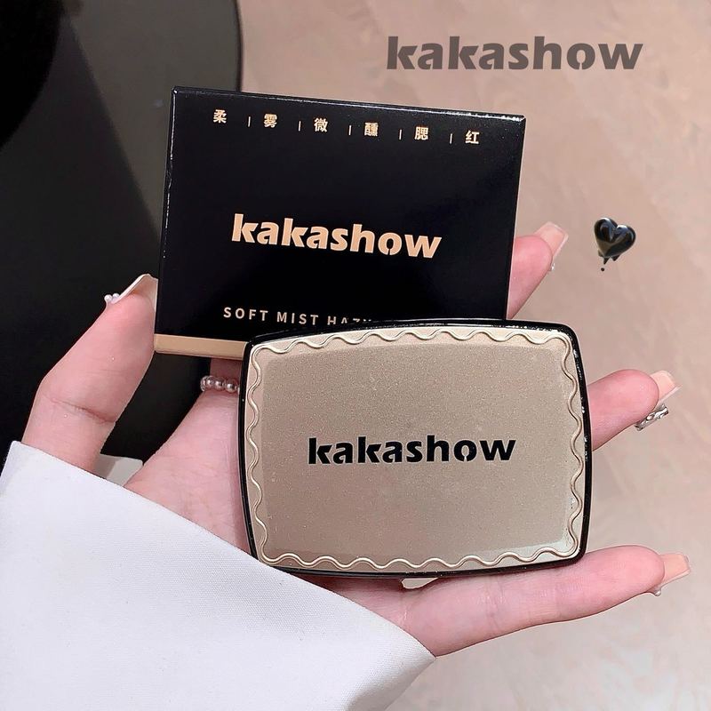 kakashow柔雾微醺腮红显色自然轻薄细腻黄皮显白好气色伪素颜批发|undefined