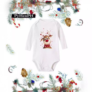 My First Christmas Bodysuit �냺�����}�Q�������L���B�w������