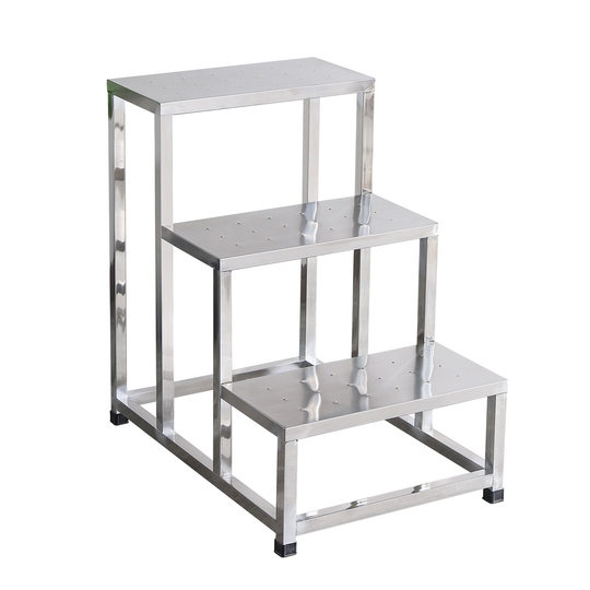 304 stainless steel bench hospital inspection footstool workshop warehouse height increasing step ladder thickened step stool