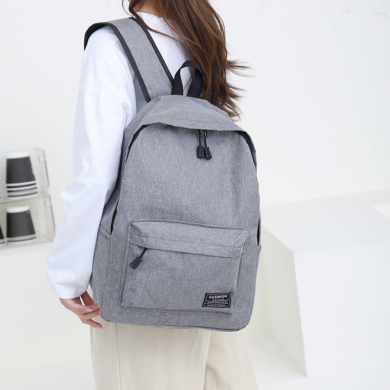Ins-style Korean backpacks, simple college student business computer bags, hiking bags, gift travel bags undefined