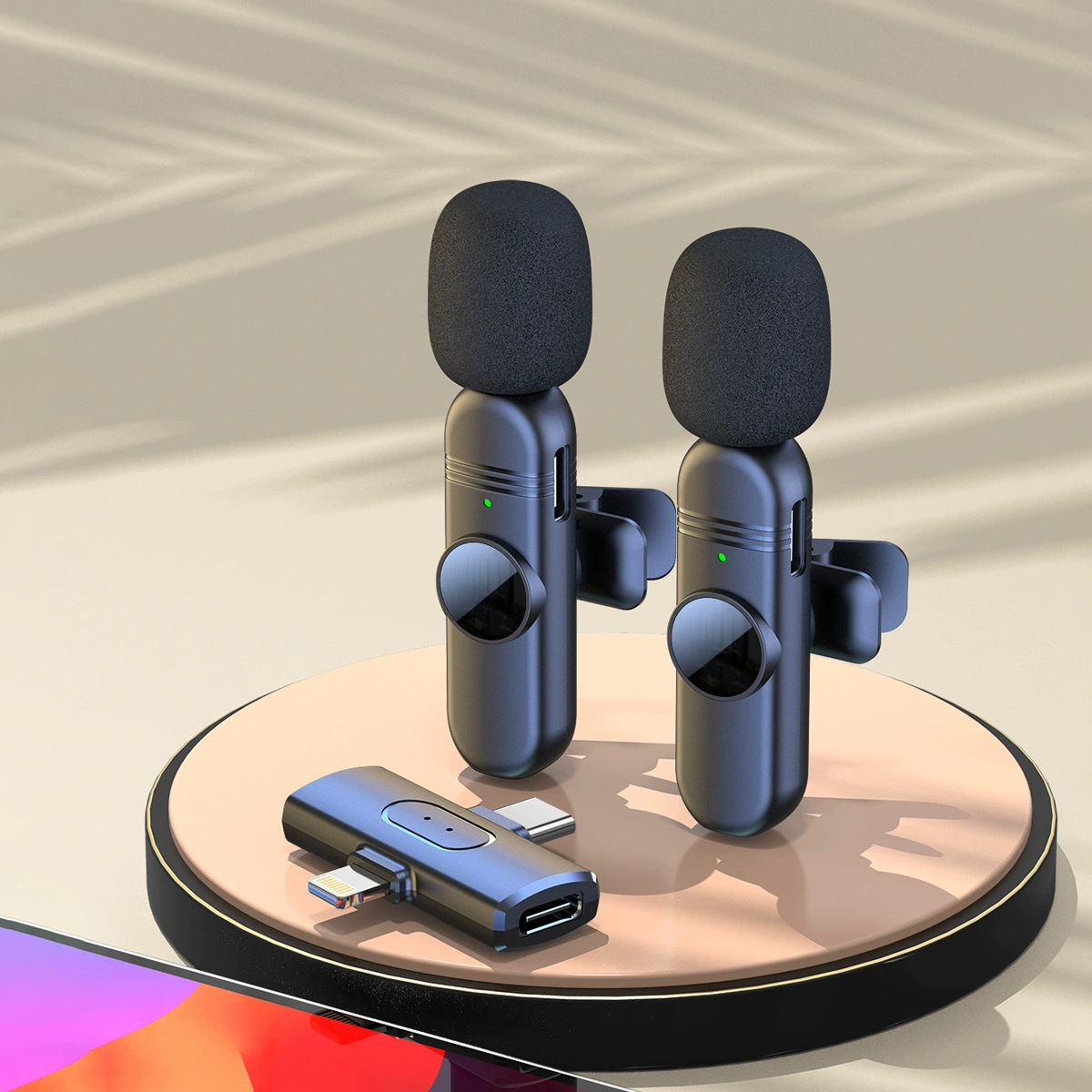 Частная модель новый беспроводной воротник S65 микрофон встряхивает звуковую сеть