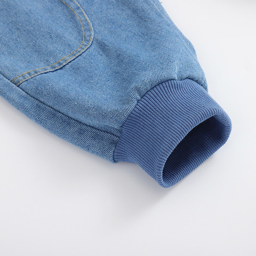 Baby Denim Spring Infant Butt Pants Girls Spring Outfits Boys Long Pants Toddler Clothing Children Pants Spring and Autumn