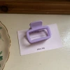 Cream, matte, purple, 5cm