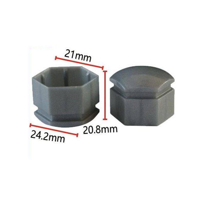 Aplicable a Geely Xinyida accesorios del coche 21mm tornillo cubo de la rueda cubierta protectora color neumático tapa decorativa T55
