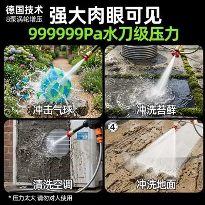 wholesale wireless lithium-ion high-pressure water gun, High pressure car wash water gun