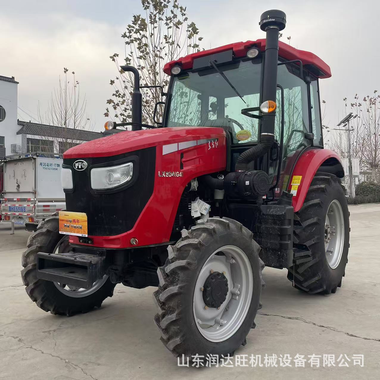 雷沃东方红LX904大桥耕地机 国四两用四轮耕田犁地开沟起垄圆盘犁