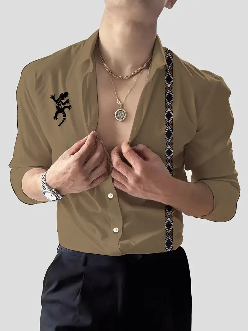 2025 nuevo estilo Amazon comercio exterior casual transfronterizo tendencia de moda salvaje camisa de manga larga de alta calidad MB12