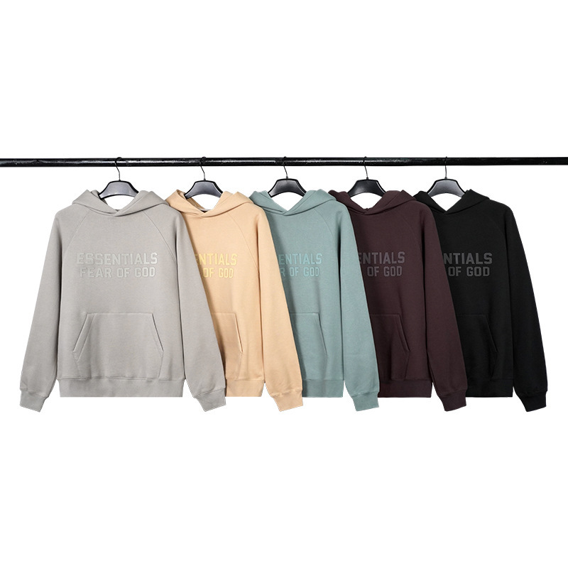FOG Season 9 ESSENTIALS High Street Fashion Sweater Loose Casual Hoodie Joker Couple Jacket