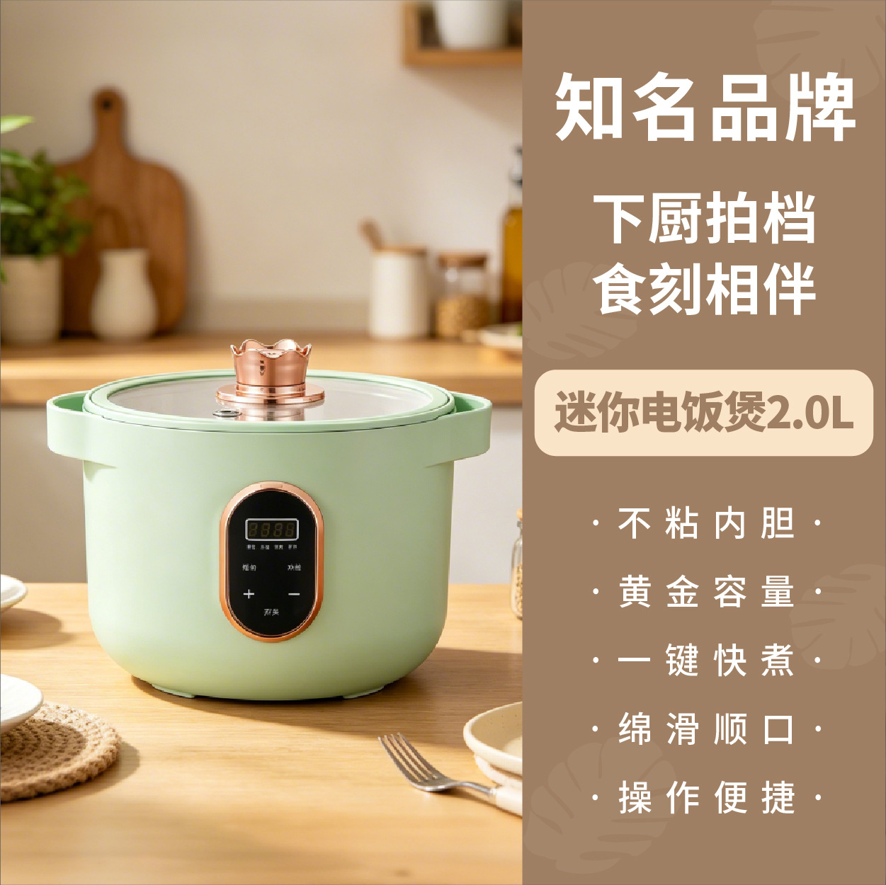 미니 전기밥솥 2.0L (공장 직판 최저가, 대량 구매 시 가격 협의 가능. 공장 최저가 문의는 연락 주세요. 완제품 및 부품 주문 문의 환영합니다.)