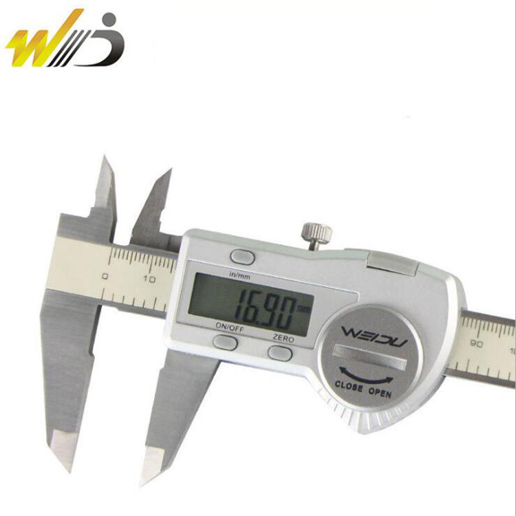 韦度数显卡尺电子游标卡尺 深度尺外径内径测量0-150 200 300