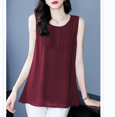 Burgundy Crew Neck