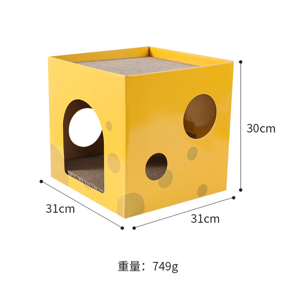 Clawr cat nest corrugated paper grinding claws