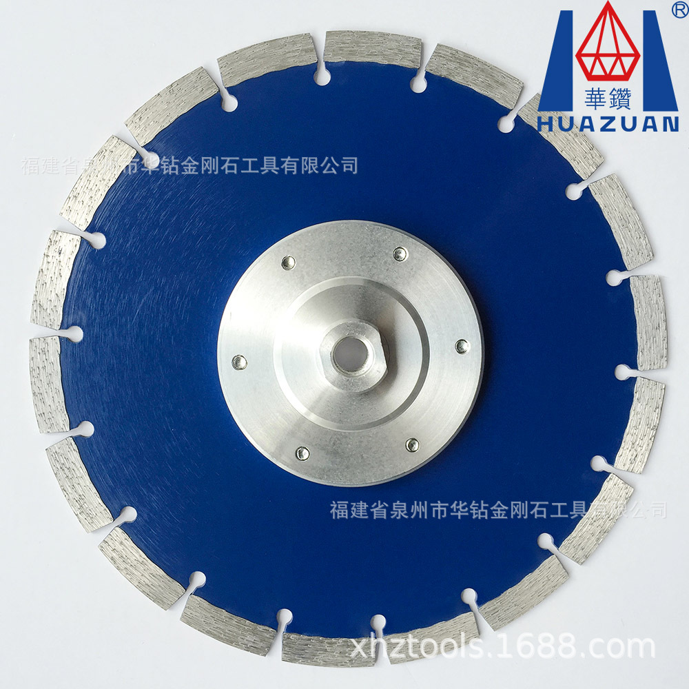 厂家直供热压烧结分齿小锯片 115-230带法兰M14金刚石石材切割片