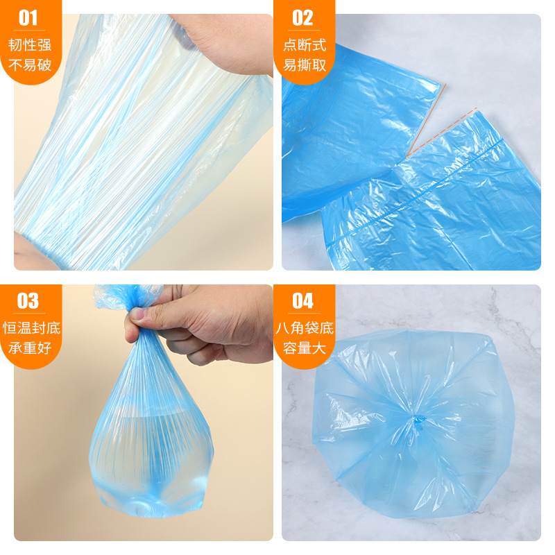 Bolsa de Basura Mini 1 Unid de Plástico PE Desechable para Hogar image 4