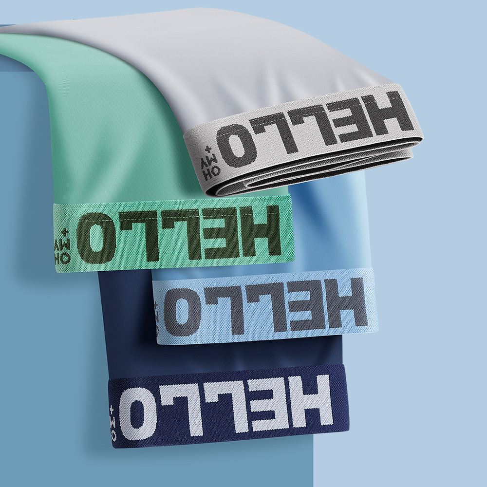 Men's 4-Pack Ice Silk Underwear with 5A Antibacterial Technology, Cooling Sensation, Hiding Print, Summer Underwear for Men - Factory Wholesale