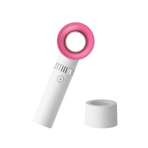 Factory wholesale Korean bladeless fan handheld small fan creative mini handheld portable USB charging