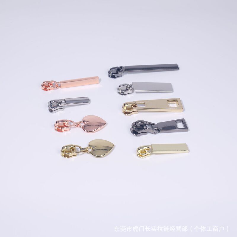 现货3号5号工厂批发 金属拉链头五金拉头服饰箱包钱包小拉头拉链|undefined