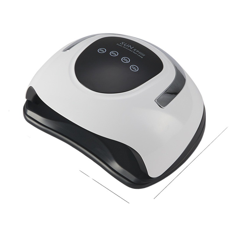 Lámpara de Fototerapia de Uñas de Alta Potencia Transfronteriza de 220W, Lámpara UV Inteligente para Uñas con 57 LED, Lámpara de Secado Rápido