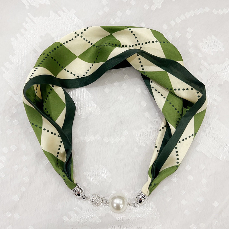 진주 - 그린 체크
