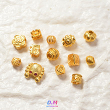 s925�����ƽ�DIY����з������Բ��С����ɢ���Ƭ�����ִ�����