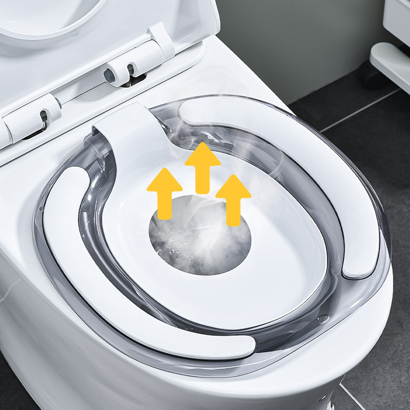 Household Bidet Toilet Basin Maternal Pregnant Women Wash Fart Basin Thickened Men's and Women's Hemorrhoids Squatting-free Fart Cleaning Basin Moon Basin