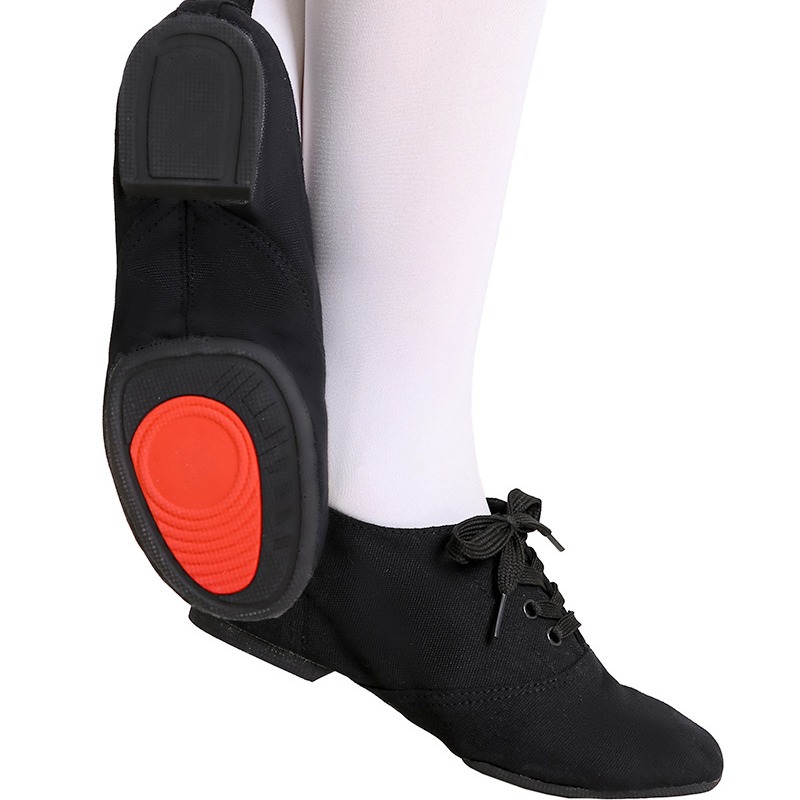 Suela de goma al aire libre lona adultos botas de Jazz de fondo suave zapatos de baile nuevos zapatos de práctica zapatos de baile moderno de las mujeres zapatos de baile