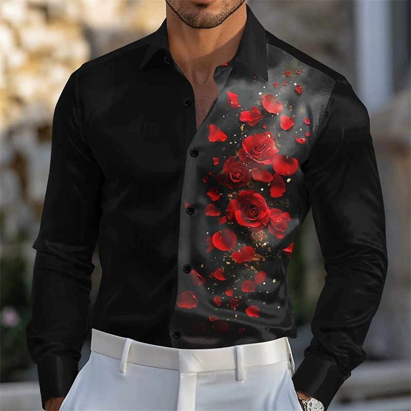 Spring shirt for leisure, 3D