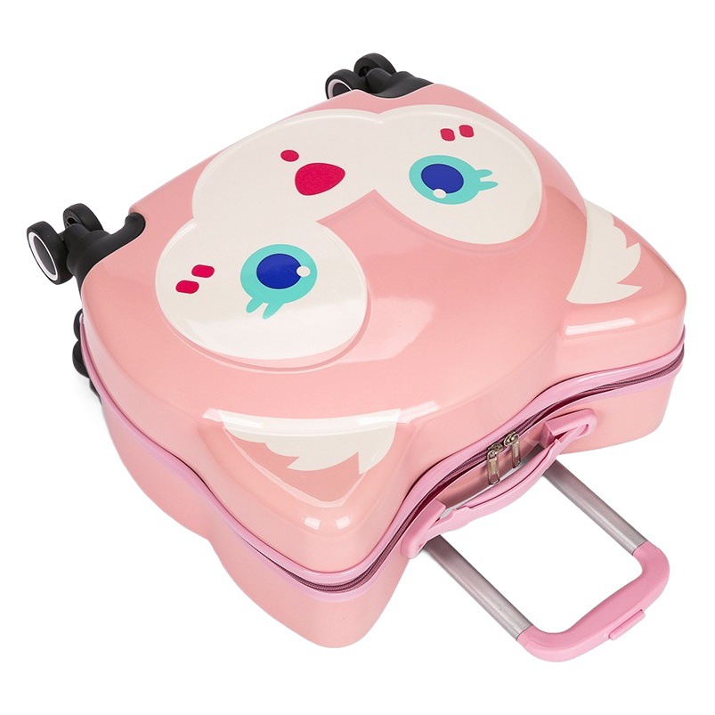Lindo de la historieta los niños trolley caso gran capacidad para imprimir logo estudiante equipaje universal rueda maleta al por mayor