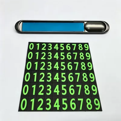 Sərhədlərarası Sink Xəlitəli Gizli Müvəqqəti Dayanacaq Nişanı, İşıqlı Metal Avtomobil Dayanacaq Nişanı